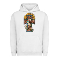 Pigment Lunar Rock leopard cross  sunflower Urban Hoodie - JahusDesignShop