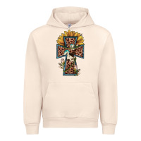 Sandshell leopard cross  sunflower Urban Hoodie - JahusDesignShop