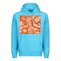 Ocean Blue orange glitter Premium Hoodie - JahusDesignShop