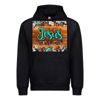 Black jesus loves you Urban Hoodie - JahusDesignShop