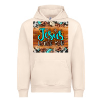 Sandshell jesus loves you Urban Hoodie - JahusDesignShop