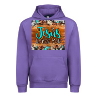 Tulip jesus loves you Urban Hoodie - JahusDesignShop