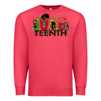 Cardinal JUNE TEENTH Premium Sweatshirt - Zillion Design Studio