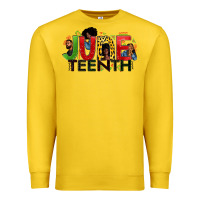 Lemon JUNE TEENTH Premium Sweatshirt - Zillion Design Studio