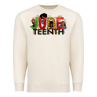 Sandshell JUNE TEENTH Premium Sweatshirt - Zillion Design Studio