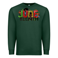 Sports Green JUNE TEENTH Premium Sweatshirt - Zillion Design Studio