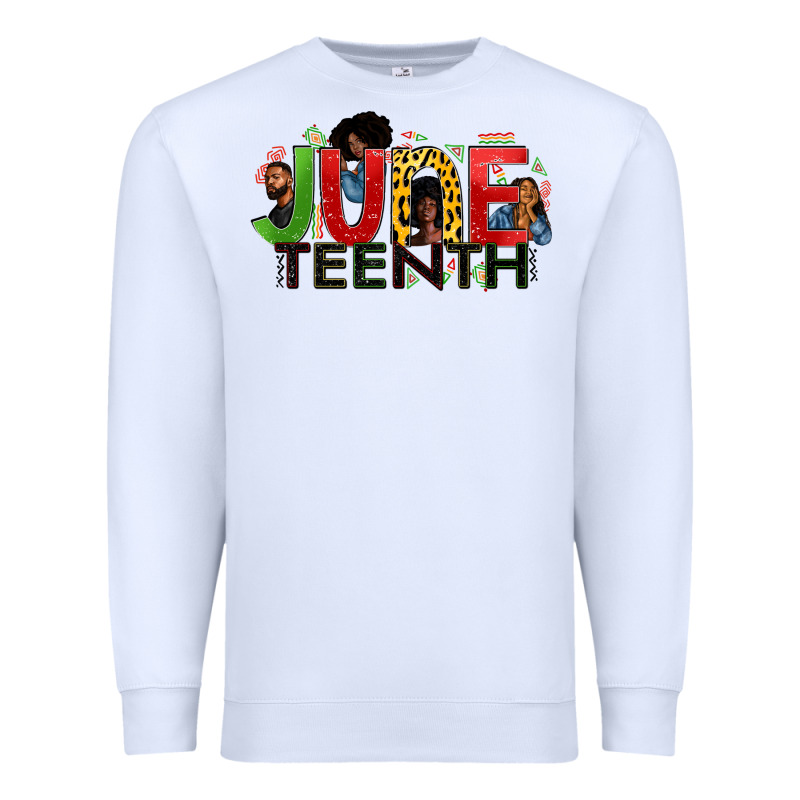 June Teenth Premium Sweatshirt by Zillion Design Studio | Teevron