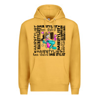 Mustard hair stylist elementary Premium Hoodie - AdoDesignShop