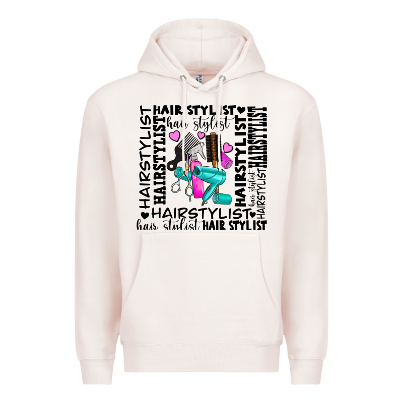 Hair Stylist Elementary Premium Hoodie by AdoDesignShop | Teevron