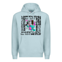 Blue Mist hair stylist elementary Premium Hoodie - AdoDesignShop