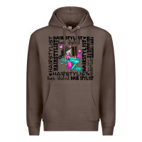 Coffee hair stylist elementary Premium Hoodie - AdoDesignShop