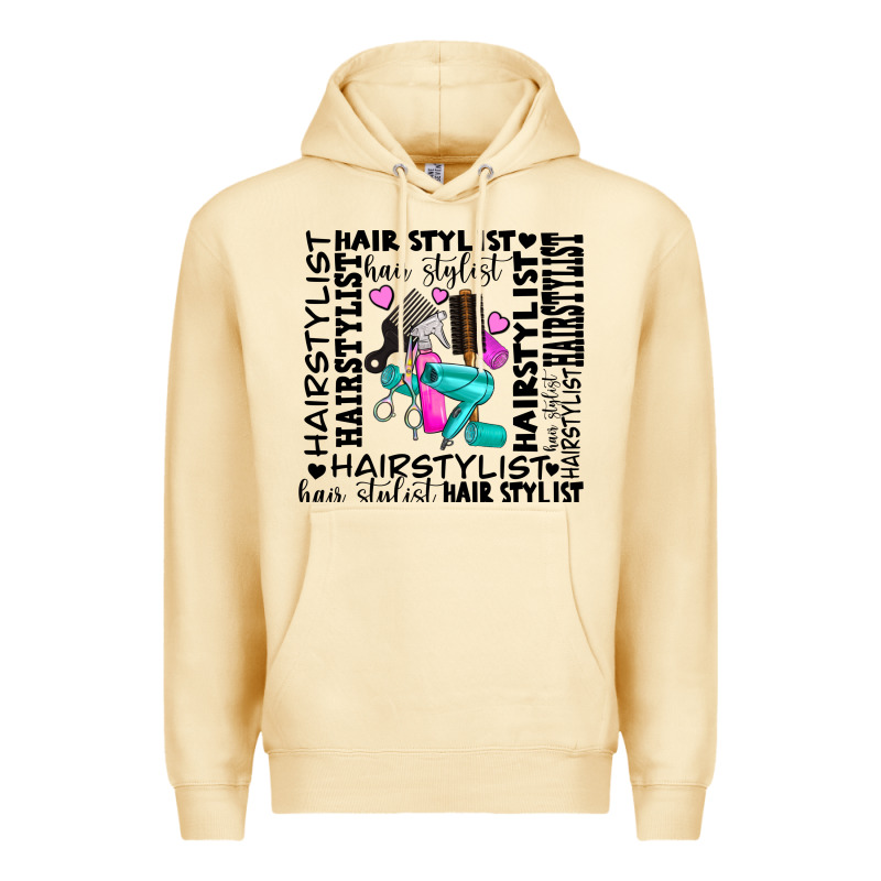 Hair Stylist Elementary Premium Hoodie by AdoDesignShop | Teevron