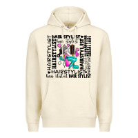 Sandshell hair stylist elementary Premium Hoodie - AdoDesignShop
