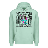 Seafoam hair stylist elementary Premium Hoodie - AdoDesignShop
