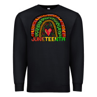 Black juneteenth rainbow Premium Sweatshirt - Zillion Design Studio