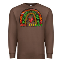 Chestnut juneteenth rainbow Premium Sweatshirt - Zillion Design Studio