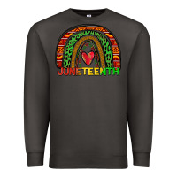 Smoke juneteenth rainbow Premium Sweatshirt - Zillion Design Studio