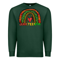Sports Green juneteenth rainbow Premium Sweatshirt - Zillion Design Studio