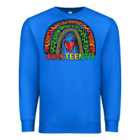 True Royal juneteenth rainbow Premium Sweatshirt - Zillion Design Studio