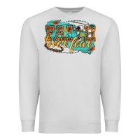 Dove Grey faith over fear Premium Sweatshirt - texasbilliewilder