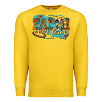 Lemon faith over fear Premium Sweatshirt - texasbilliewilder
