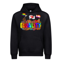 Foreset Green equality pride flags Urban Hoodie - AdoDesignShop