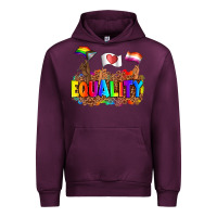 Mauve Wine equality pride flags Urban Hoodie - AdoDesignShop