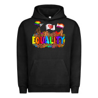 Pigment Black equality pride flags Urban Hoodie - AdoDesignShop
