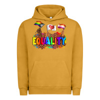 Pigment Peanut Butter equality pride flags Urban Hoodie - AdoDesignShop