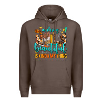 Coffee making nails beautiful is kinda my thing Premium Hoodie - AdoDesignShop
