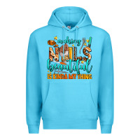 Ocean Blue making nails beautiful is kinda my thing Premium Hoodie - AdoDesignShop