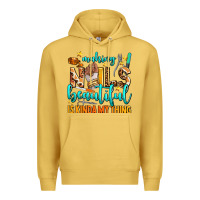 Antique Gold making nails beautiful is kinda my thing Premium Hoodie - AdoDesignShop