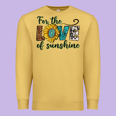 Premium Sweatshirt for the love of sunshine