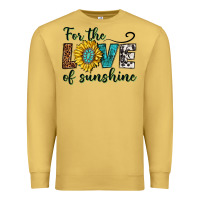 Antique Gold for the love of sunshine Premium Sweatshirt - texasbilliewilder
