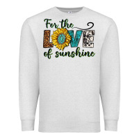 Oatmeal Heather for the love of sunshine Premium Sweatshirt - texasbilliewilder
