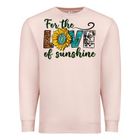 Pale Pink for the love of sunshine Premium Sweatshirt - texasbilliewilder