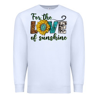 White for the love of sunshine Premium Sweatshirt - texasbilliewilder