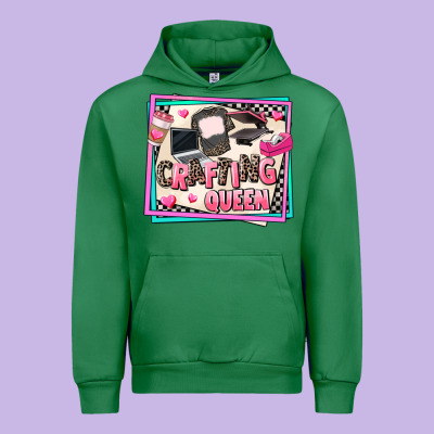 Crafting Queen Urban Hoodie Designed By Adodesignshop