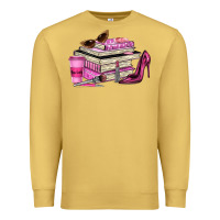 Antique Gold girl boss lady Premium Sweatshirt - texasbilliewilder