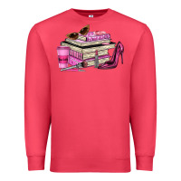 Cardinal girl boss lady Premium Sweatshirt - texasbilliewilder