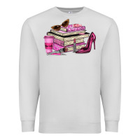 Dove Grey girl boss lady Premium Sweatshirt - texasbilliewilder