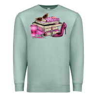 Seafoam girl boss lady Premium Sweatshirt - texasbilliewilder
