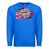 True Royal girl boss lady Premium Sweatshirt - texasbilliewilder