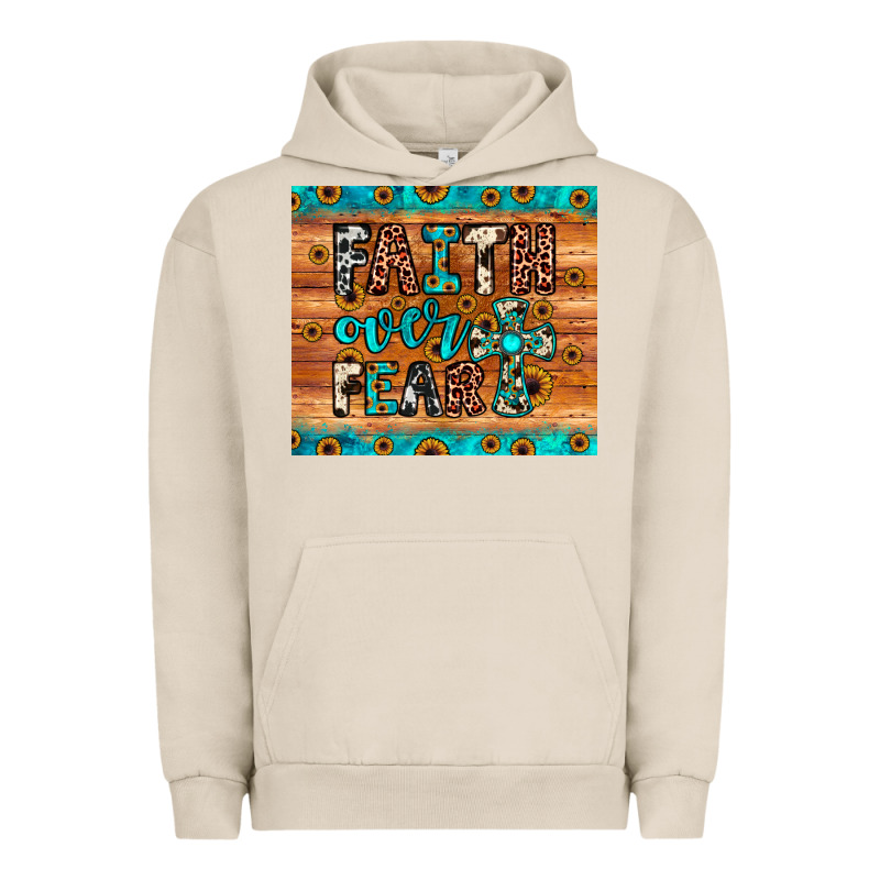 Faith Over Fear Urban Hoodie by JahusDesignShop | Teevron