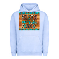 Pigment Grape Ice faith over fear Urban Hoodie - JahusDesignShop