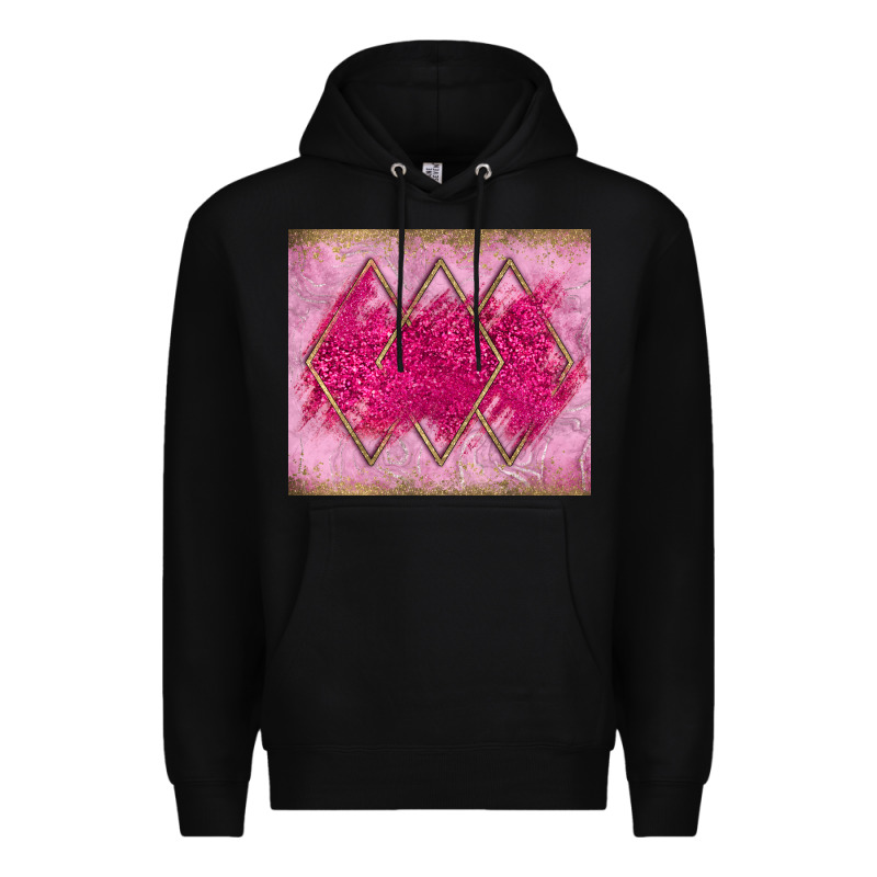 Pink Glitter Premium Hoodie by JahusDesignShop | Teevron