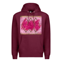 Burgundy pink glitter Premium Hoodie - JahusDesignShop