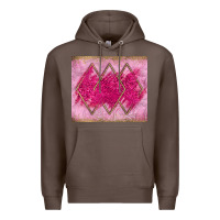 Coffee pink glitter Premium Hoodie - JahusDesignShop