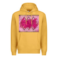 Mustard pink glitter Premium Hoodie - JahusDesignShop