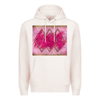 Pale Pink pink glitter Premium Hoodie - JahusDesignShop